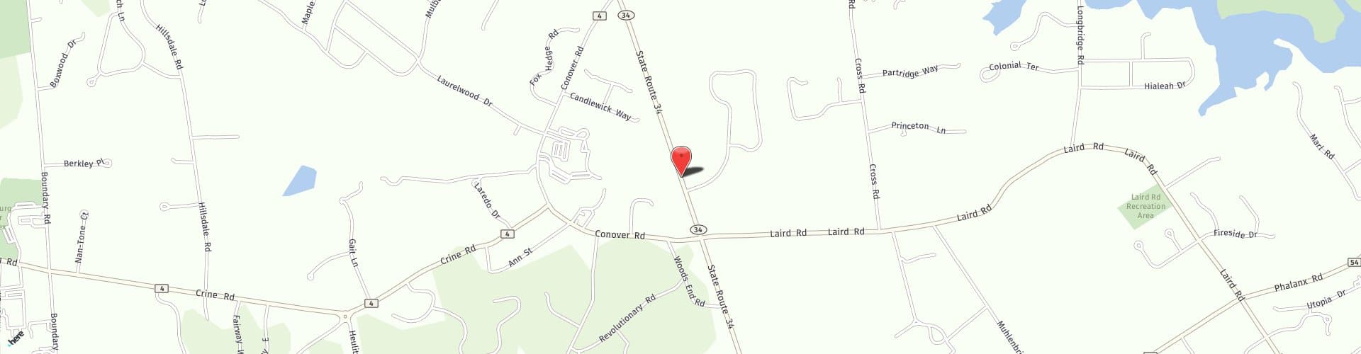 Location Map: 780 State Route 34 Colts Neck, NJ 07722